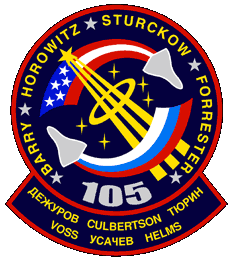 STS-105 Mission Patch