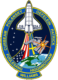 STS-116 Mission Patch