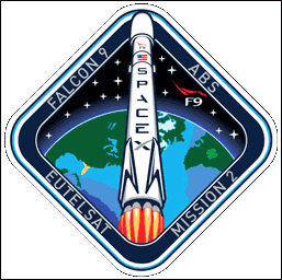SpaceX ABS-2A Eutelsat 117 B Mission Patch