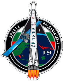 SpaceX Bulgariasat-1 Mission Patch
