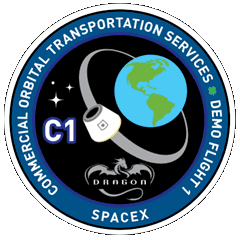 SpaceX COTS Demo Flight 1 Mission Patch