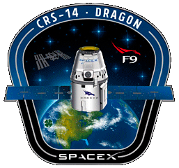 SpaceX CRS-14 Mission Patch
