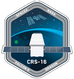 SpaceX CRS-16 Mission Patch