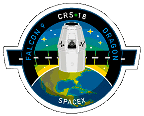SpaceX CRS-18 Mission Patch