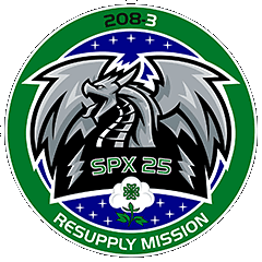 SpaceX CRS-25 Mission Insignia