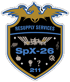 SpaceX CRS-26 Mission Insignia