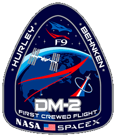 SpaceX Crew Demo 2 Mission Patch