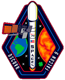 SpaceX Deep Space ClimateObservatory (DSCOVR) Mission Patch