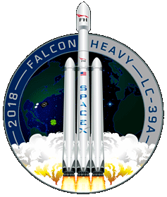 SpaceX Falcon Heavy Test Mission Patch