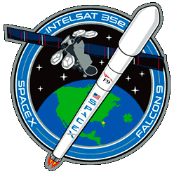 SpaceX Intelsat 35E Mission Patch