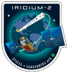 SpaceX Iridium-2 Mission Patch