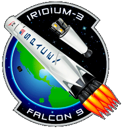 SpaceX Iridium-3 Mission Patch