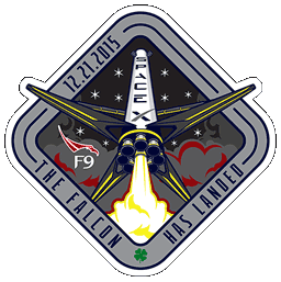 SpaceX Falcon 9 Landing Mission Patch