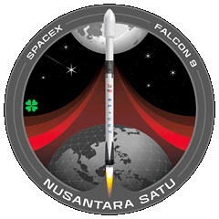 SpaceX Nusantara Satu Mission Patch