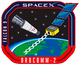 SpaceX Orbcom OG2 Mission 2 Mission Patch