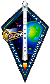 SpaceX PAZ Mission Patch