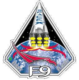 SpaceX Dragon Spacecraft Qualification Unit Mission Patch