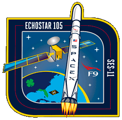 SpaceX SES-11 Mission Patch