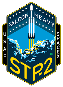 SpaceX Space Test Program Flight 2 (STP-2) Mission Patch