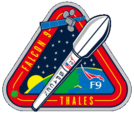 SpaceX THALES Mission Patch