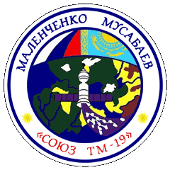 Suoyz TM-19 Mission Patch