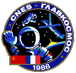 Suoyz TM-7 Mission Patch