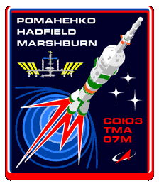 Suoyz TMA-07M Mission Patch