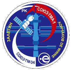 Suoyz TMA-1 Mission Patch