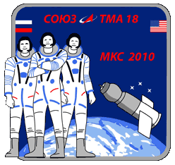 Suoyz TMA-18 Mission Patch