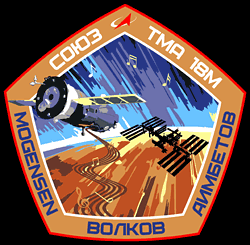 Suoyz TMA-18M Mission Patch