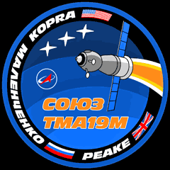 Suoyz TMA-19M Mission Patch