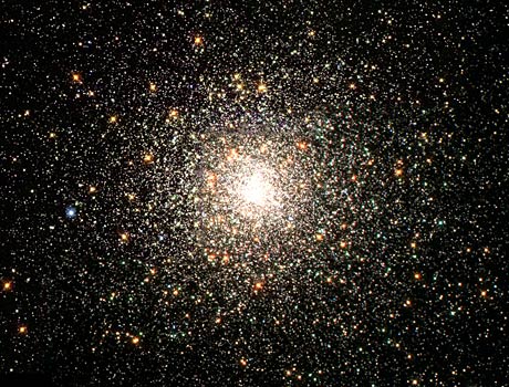 Hubble Space Telescope image of globular star cluster cluster M80