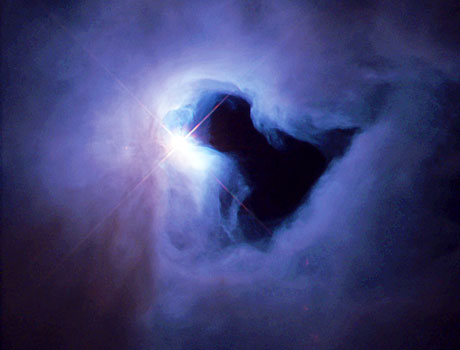 Hubble Space Telescope image of Reflection Nebula NGC 1999