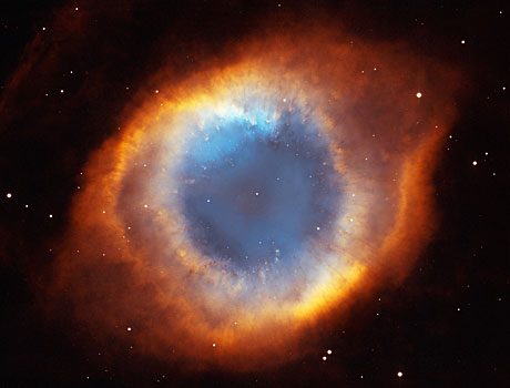 Hubble Space Telescope image of NGC 7293 the Helix Nebula