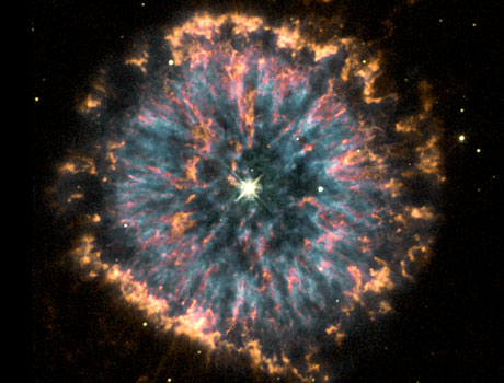 Hubble Space Telescope image of Planetary Nebula NGC 6751