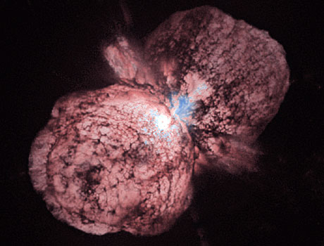 Hubble Space Telescope image of NGC 3372 the Eta Carinae Nebula