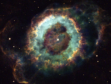Hubble Space Telescope image of NGC 6369 the Little Ghost Nebula