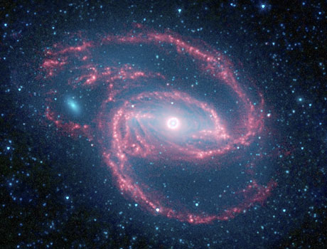 Spitzer Space Telescope image of Galaxy NGC 1097