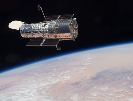 Image of the Hubble Space Telescope taken by the crew of space shuttle misison STS-125