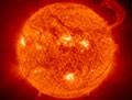 SOHO Image of the Sun