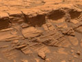 Layered Rocks on Mars