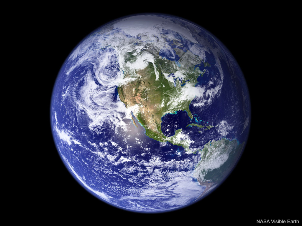 Earth the Blue Marble wallpaper