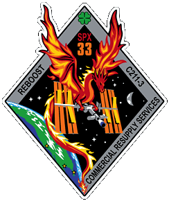 SpaceX CRS-33 (SPX-33) Mission Insigina